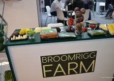 Broomrigg Farm had green beans, baby sweetcorn, squash, lemon and avocados on show.